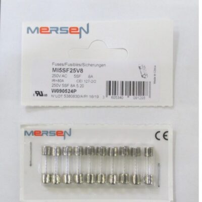 FUSIBLE EN VERRE 8A 5X20