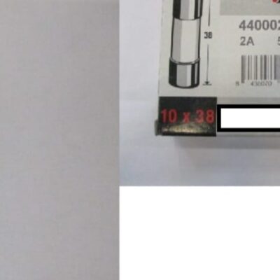 FUSIBLE CARTOUCHE 2A 10X38 AM R=120 KA