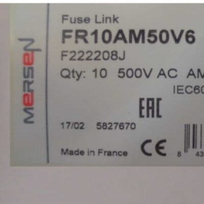 FUSIBLE CARTOUCHE HPC 6A 10X38