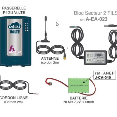 PASSERELLE 4G GSM PGU ANEP