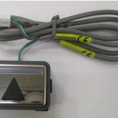 BOUTON INOX POLI FLECHE MONTEE MX